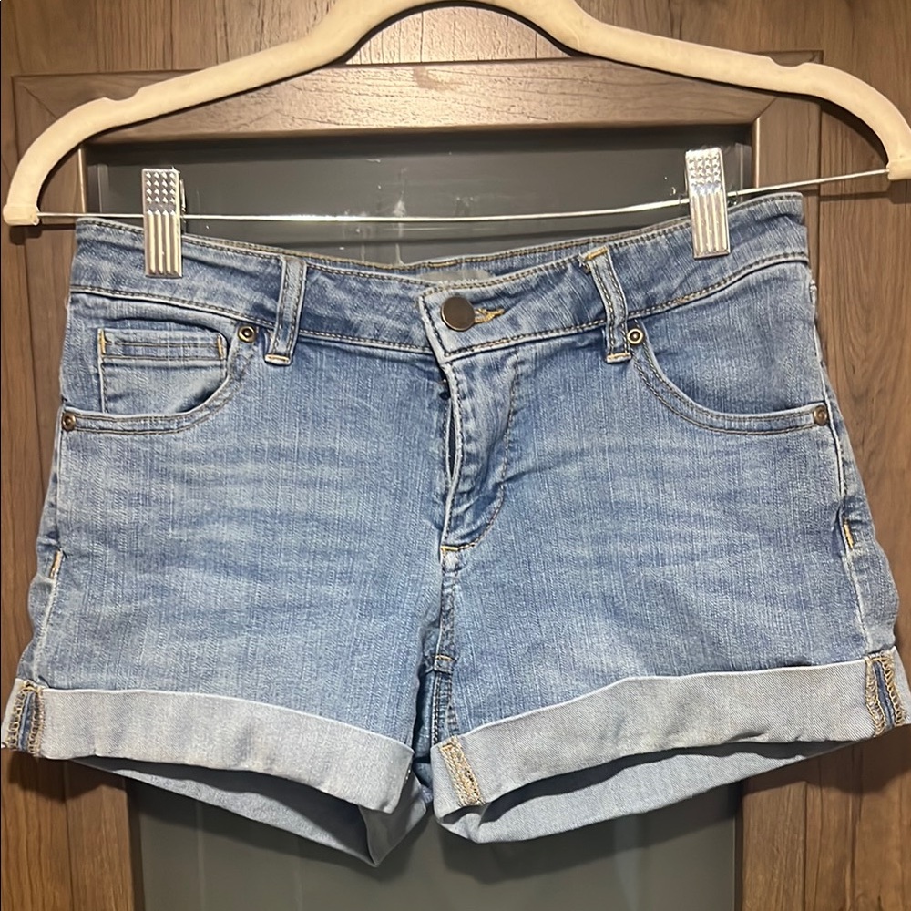 Blue Denim Women's Shorts